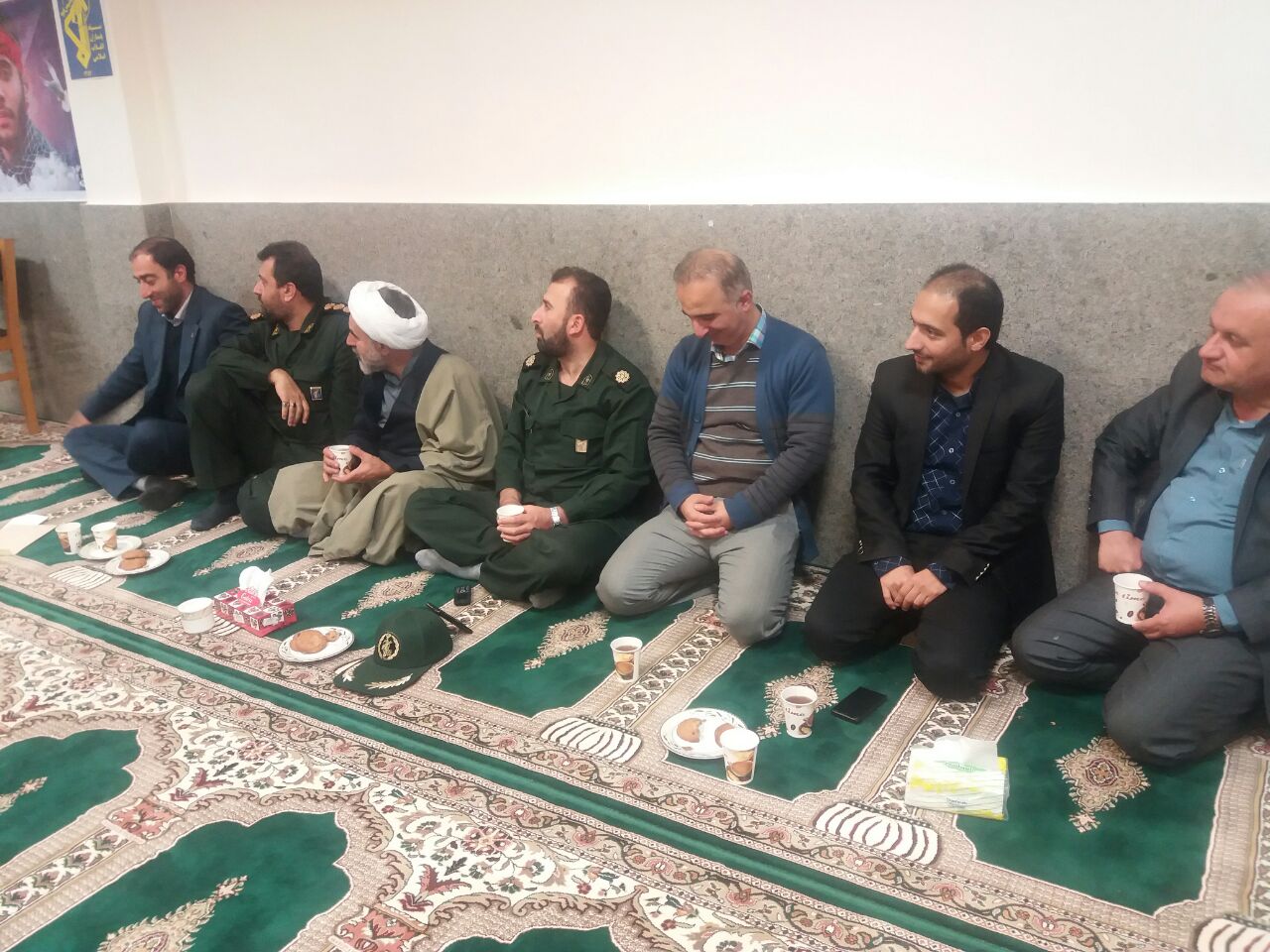 برگزاری همایش روز بسیج مستضعفین در اداره گاز شهرستان لاهیجان