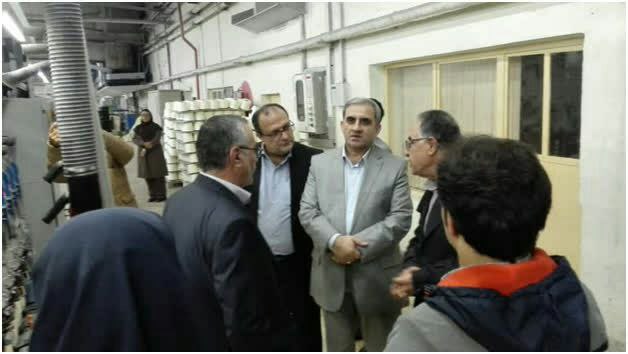 رئیس سازمان صنعت، معدن و تجارت استان گیلان در بازدید از شرکت ریسندگی گیلان:  صنعت نساجی،دارای قدمتی طولانی و یکی از مهمترین صنایع اشتغالزا است.