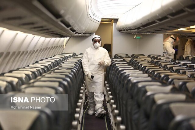 انتقال ایرانیان مقیم چین به کشور