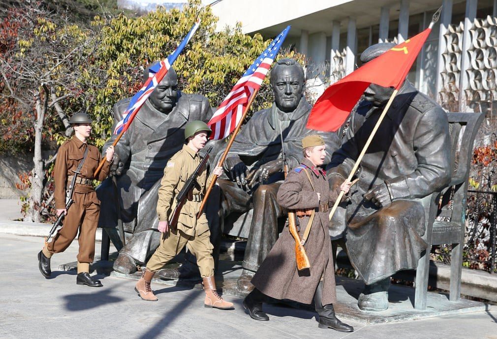 سالروز  هفتادوپنجمین سالگرد کنفرانس”یالتا” در روسیه.