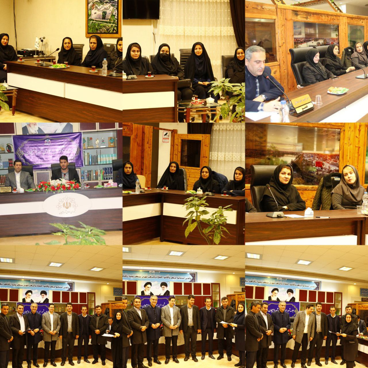مراسم بزرگداشت ،مقام زن  توسط شهرداری لاهیجان برگزار شد