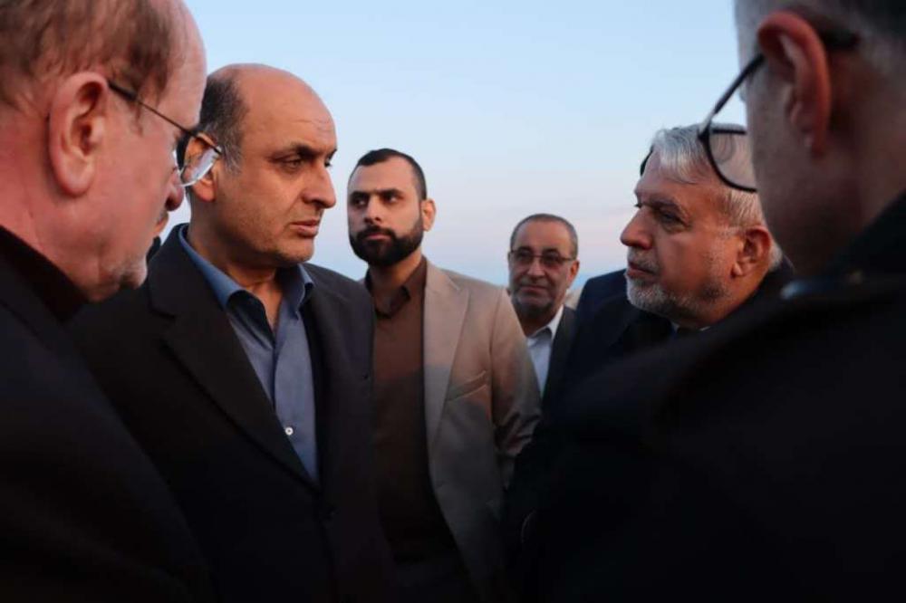 بازدید استاندار و وزیر میراث فرهنگی از مجتمع بندری و گردشگری چمخاله لنگرود