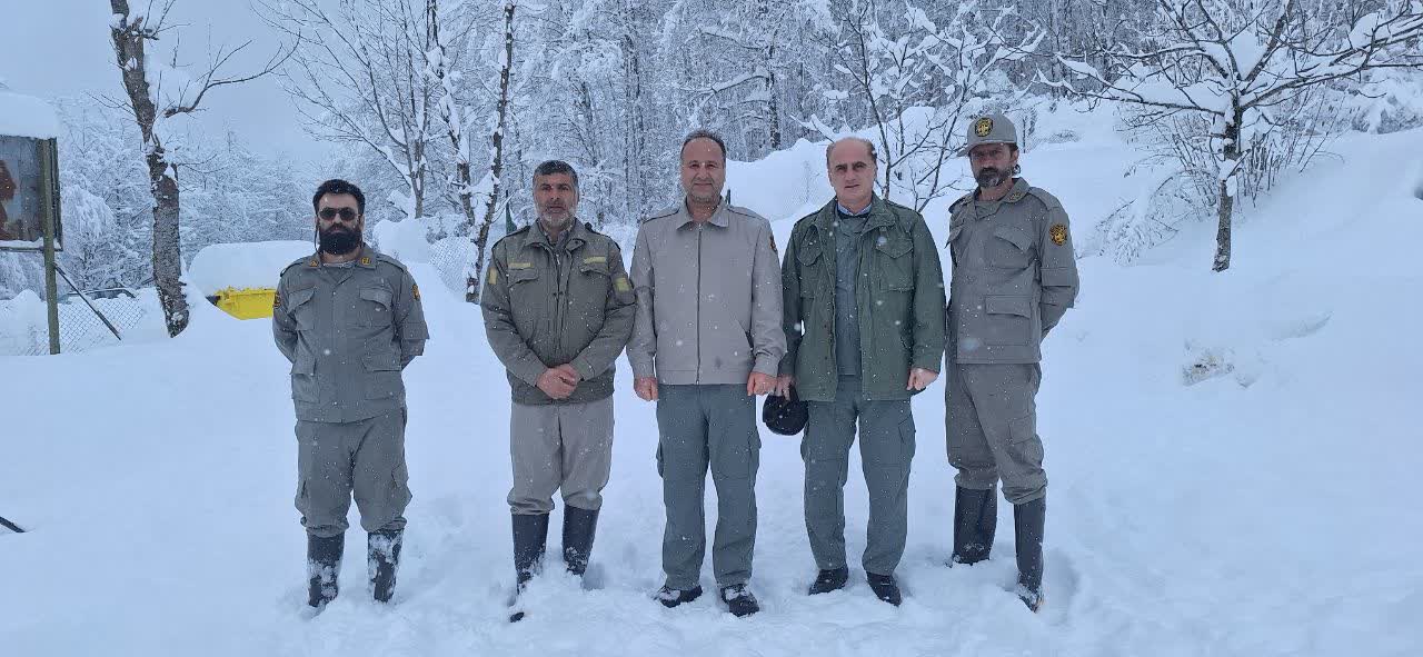 تاکید بر حفاظت مداوم از تنوع زیستی و‌ مناطق تحت مدیریت در بازدید سرپرست اداره کل حفاظت محیط زیست گیلان از منطقه برفی دیلمان و پاسگاههای آغوزی و دوستلات و سراوان