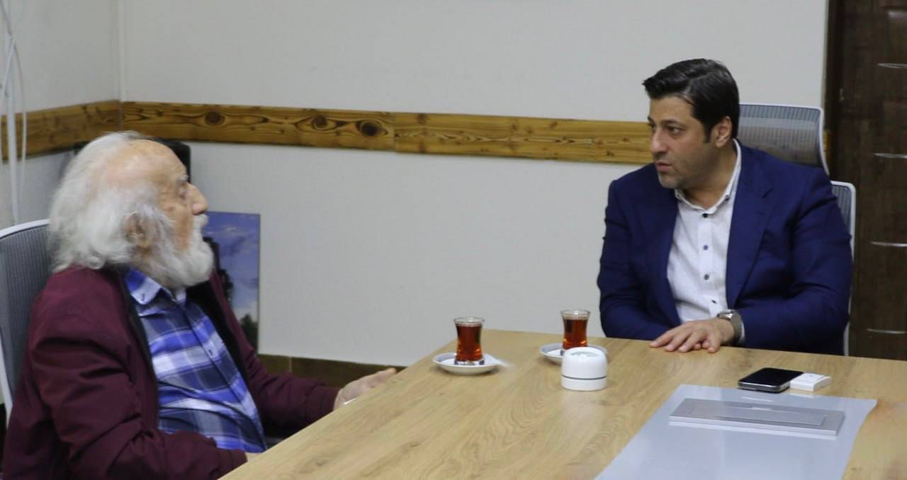 استاد حسین محجوبی با شهردار لاهیجان دیدار کرد