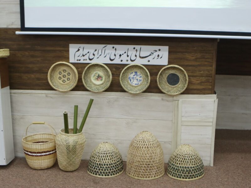 گزارش تصویری آیین بزرگداشت روز جهانی بامبو در لاهیجان